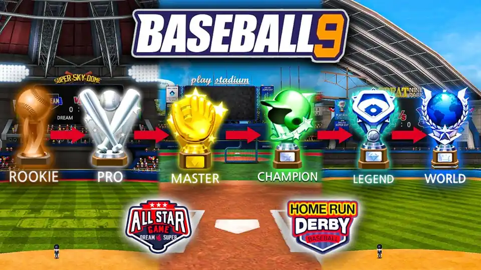 Baseball 9 Logo