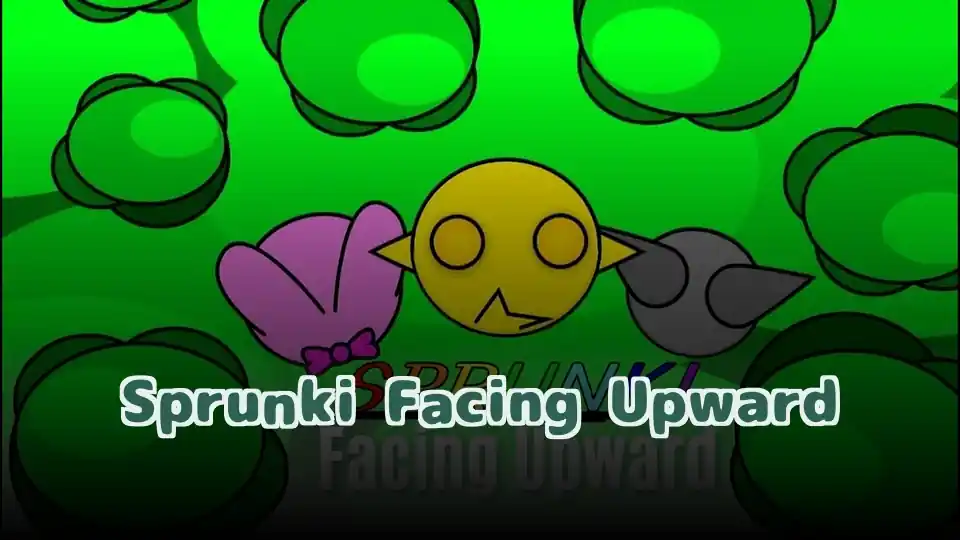 Sprunki Facing Upward Logo