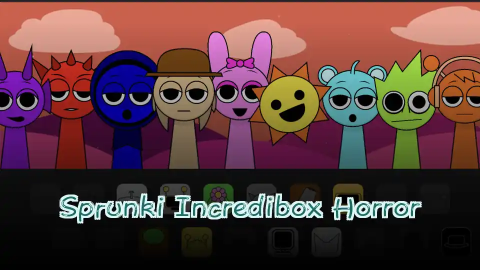Sprunki Incredibox Horror Logo