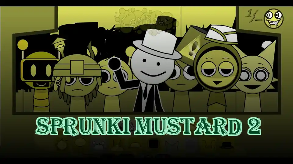 Sprunki Mustard 2 Logo