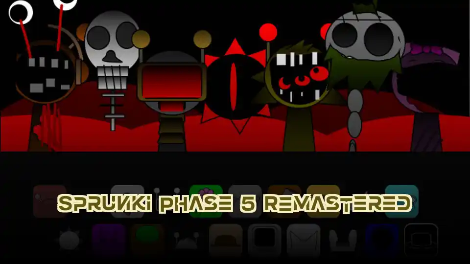 Sprunki Phase 5 Remastered Logo