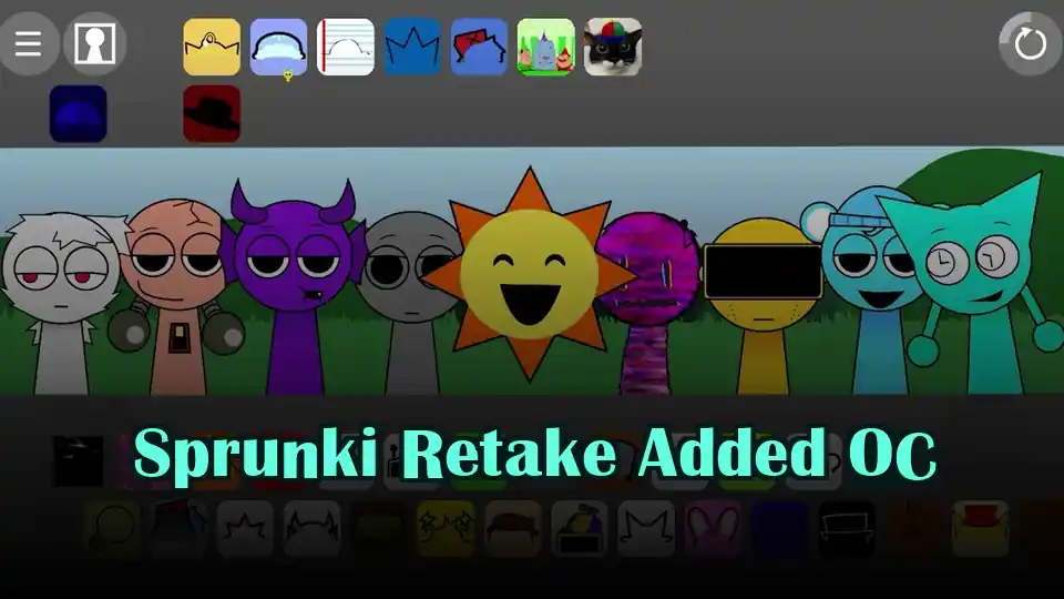 Sprunki Retake Added OC Logo