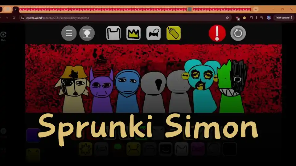 Sprunki Simon Logo