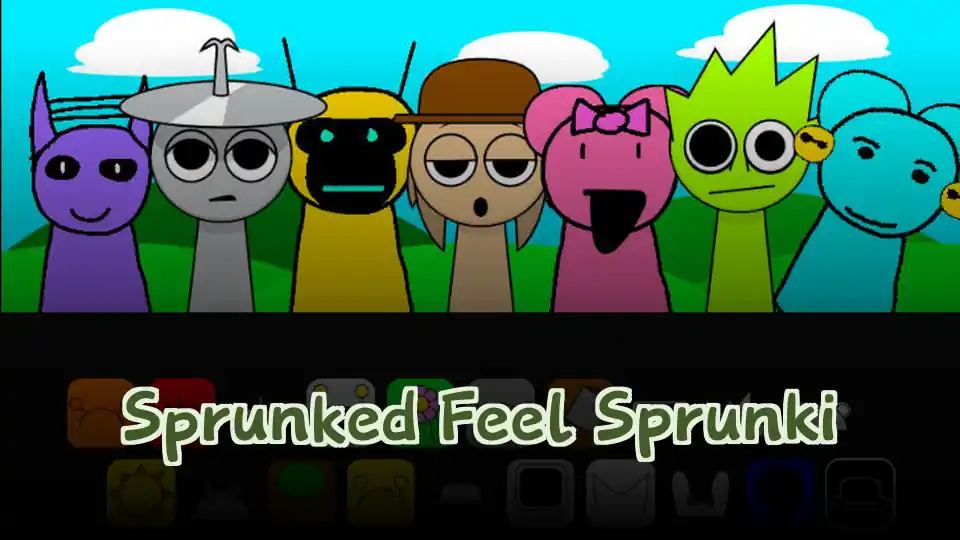 Sprunked Feel Sprunki Logo