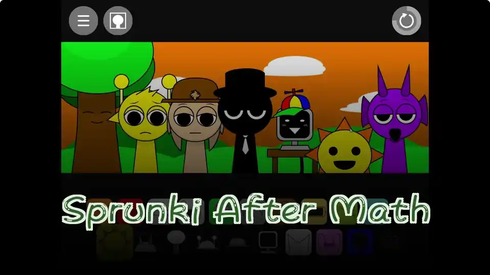 Sprunki After Math Logo