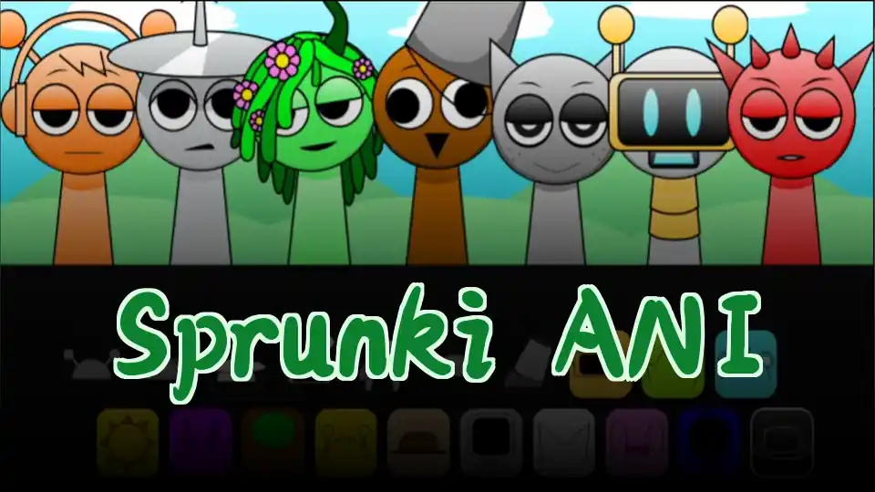 Sprunki ANI Logo