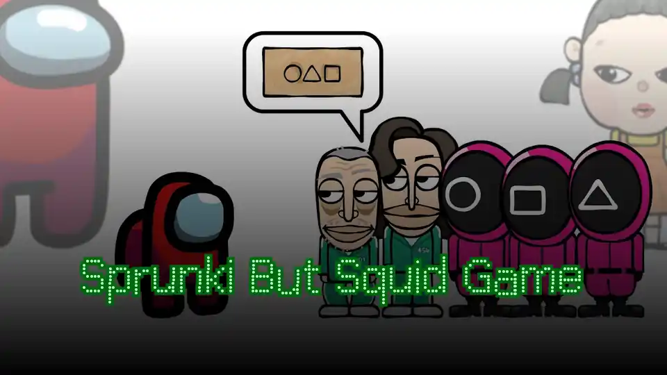 Sprunki But Squid Game Logo