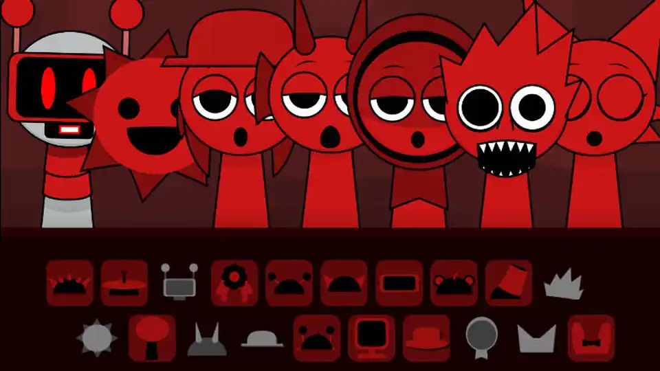 Sprunki Colorbox Red Logo