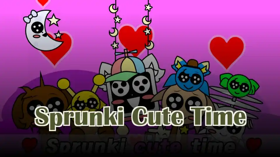 Sprunki Cute Time Logo