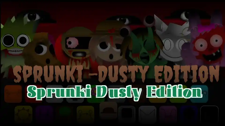 Sprunki Dusty Edition Logo