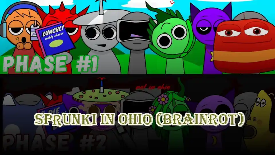 Sprunki in Ohio (Brainrot) Logo