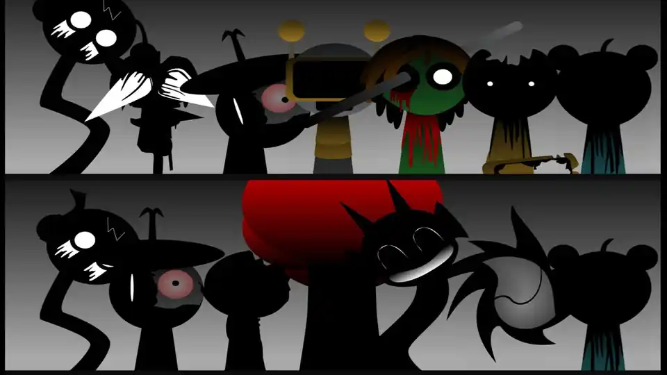 Sprunki Infection Black Phase 3 Logo