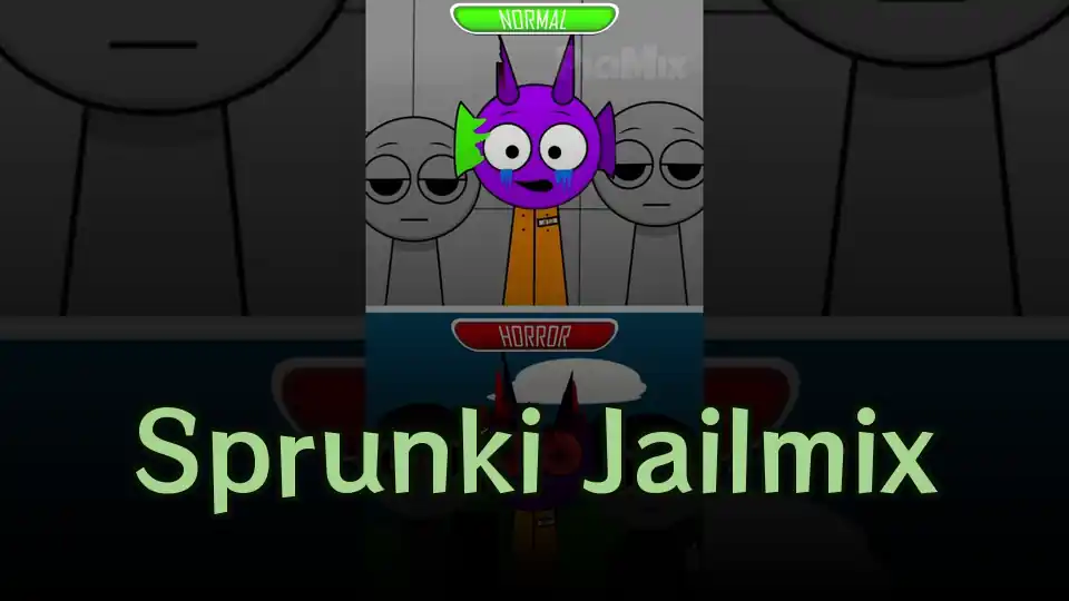 Sprunki Jailmix Logo