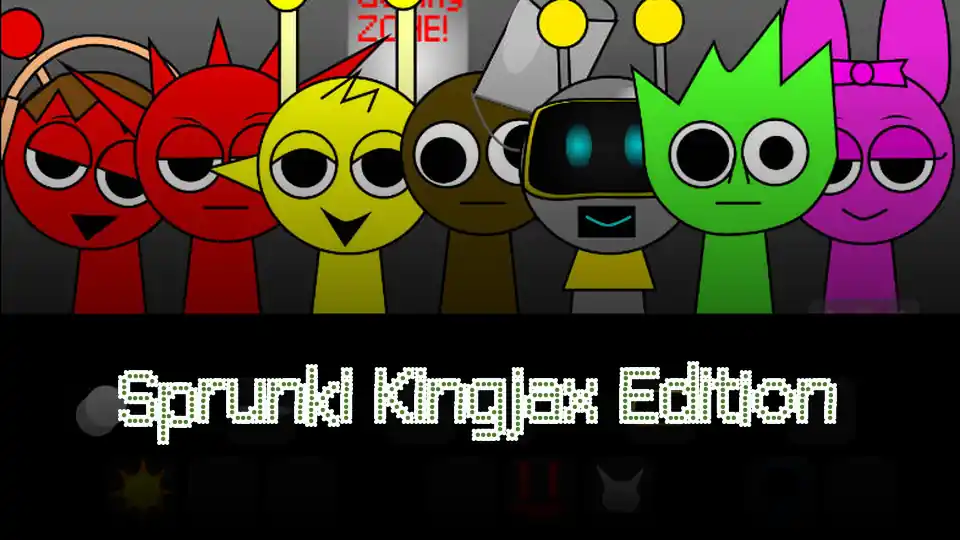 Sprunki Kingjax Edition Logo