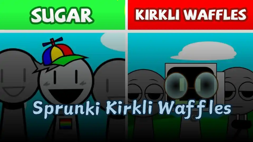Sprunki Kirkli Waffles Logo