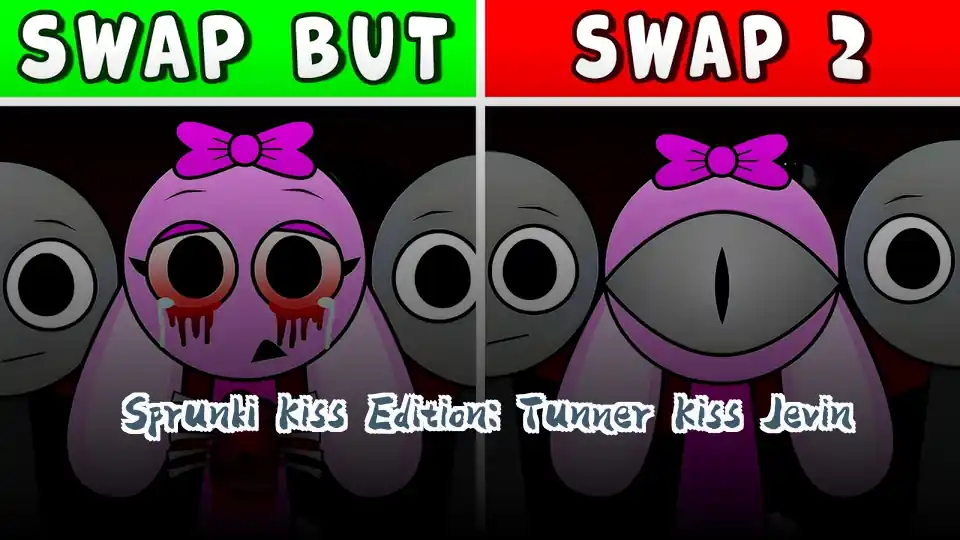 Sprunki Kiss Edition: Tunner Kiss Jevin Logo