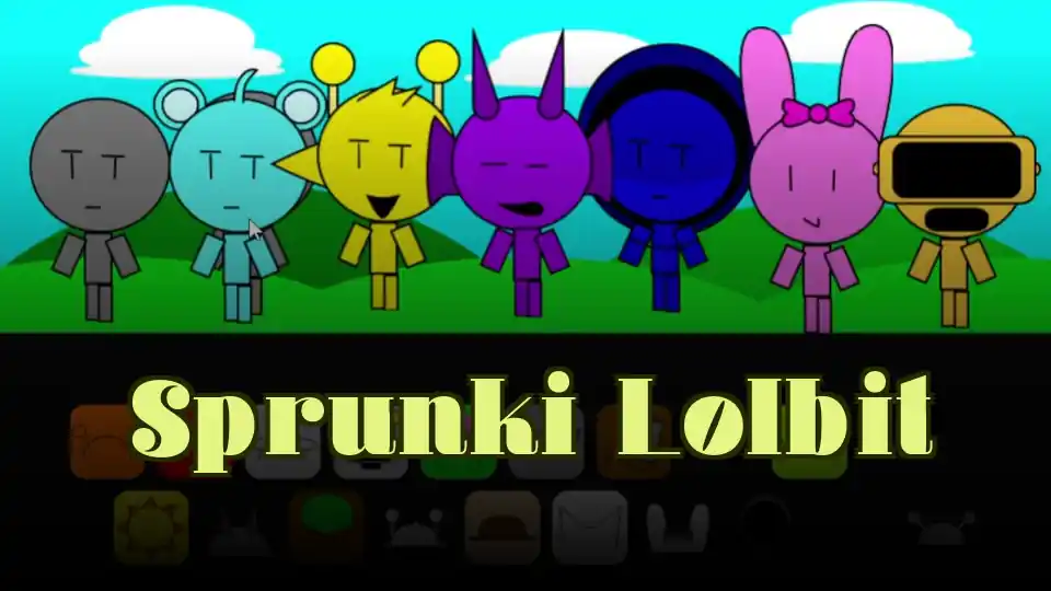 Sprunki Lolbit Logo