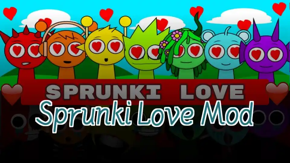 Sprunki Love Mod Logo