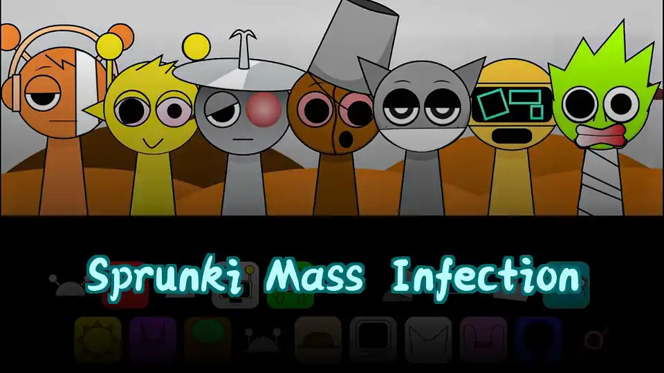 Sprunki Mass Infection Logo