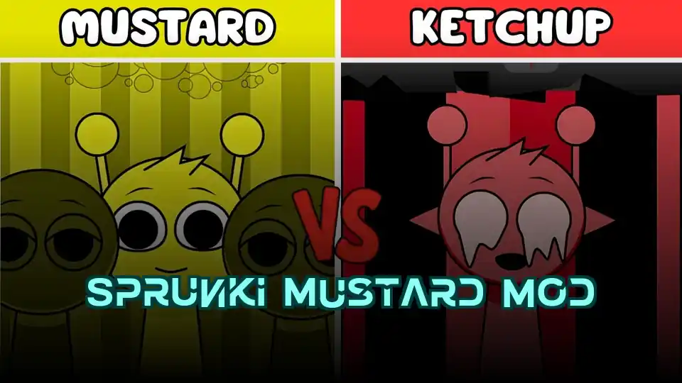 Sprunki Mustard Mod Logo