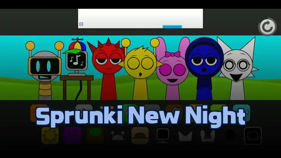 Sprunki New Night Logo