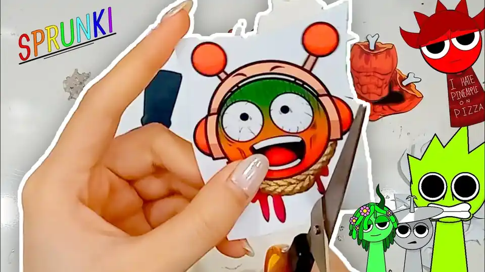 Sprunki Oren X Simon Logo