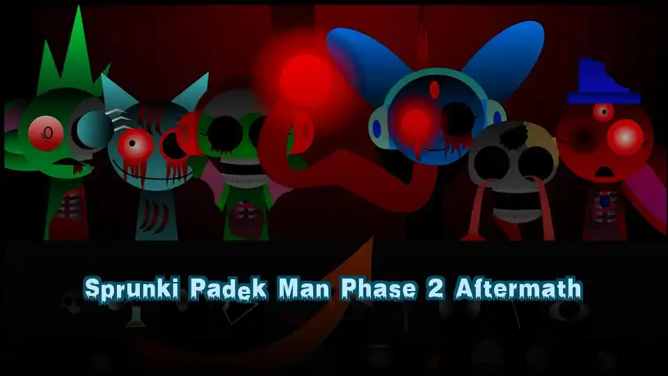 Sprunki Padek Man Phase 2 Aftermath Logo