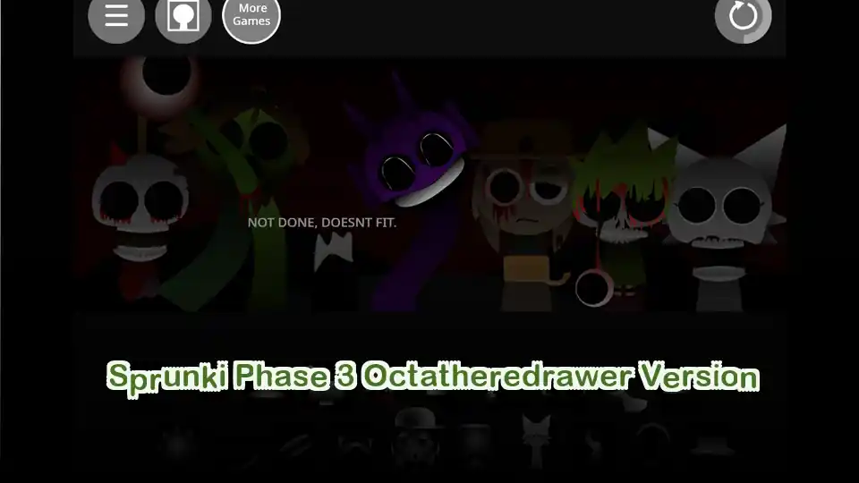 Sprunki Phase 3 Octatheredrawer Version Logo