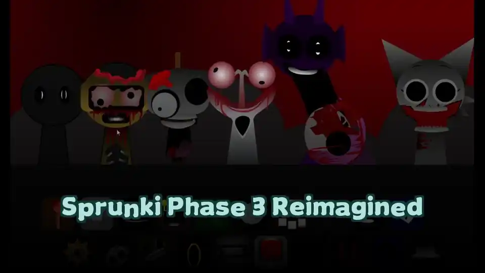 Sprunki Phase 3 Reimagined Logo