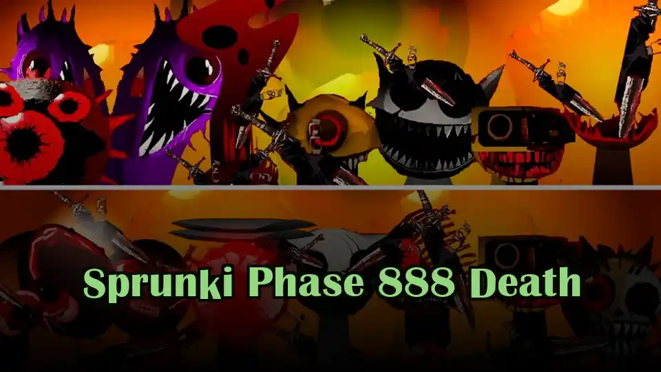 Sprunki Phase 888 Death Logo