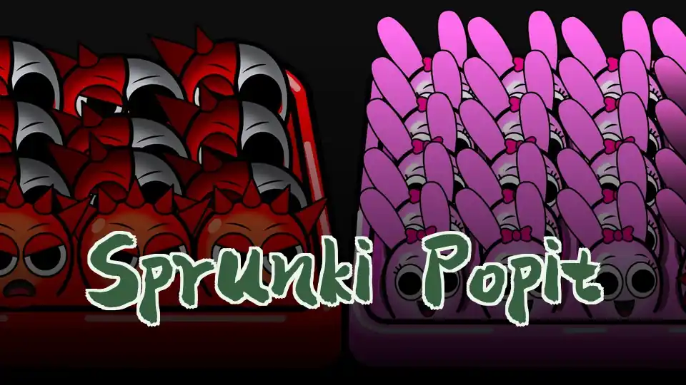 Sprunki Popit Logo