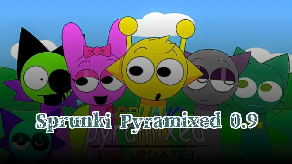 Sprunki Pyramixed 0.9 Logo