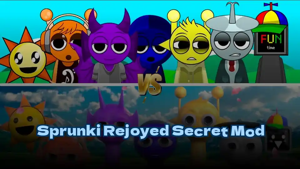 Sprunki Rejoyed Secret Mod Logo