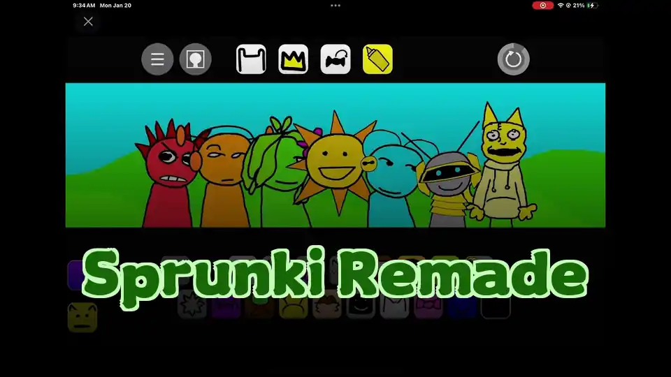 Sprunki Remade Logo