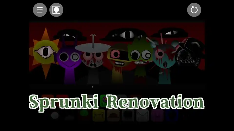 Sprunki Renovation Logo