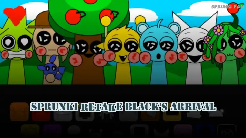 Sprunki Retake Black's Arrival Logo