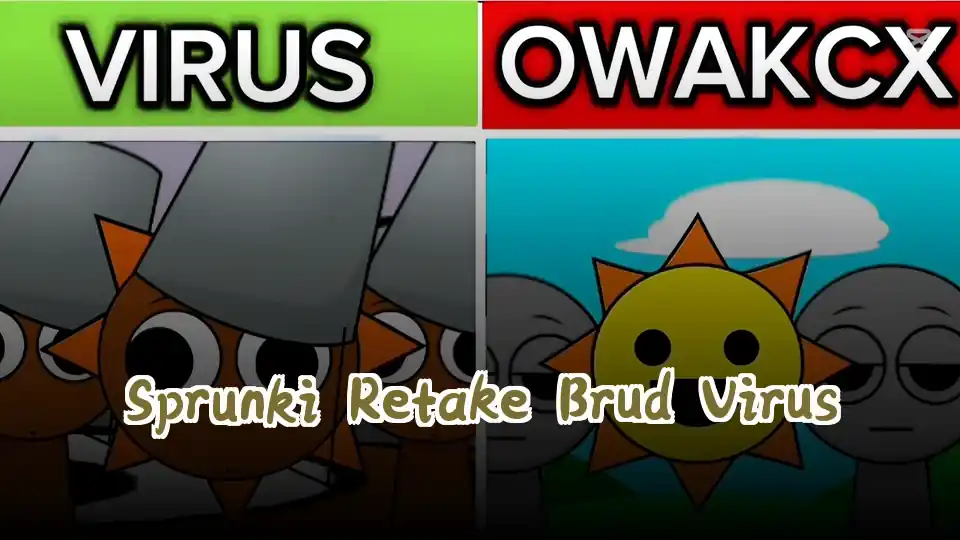 Sprunki Retake Brud Virus Logo