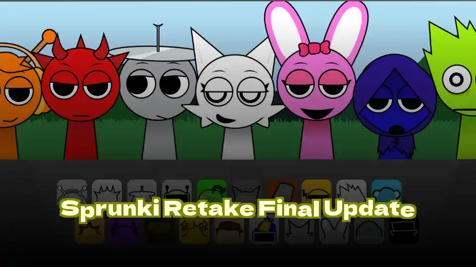 Sprunki Retake Final Update Logo