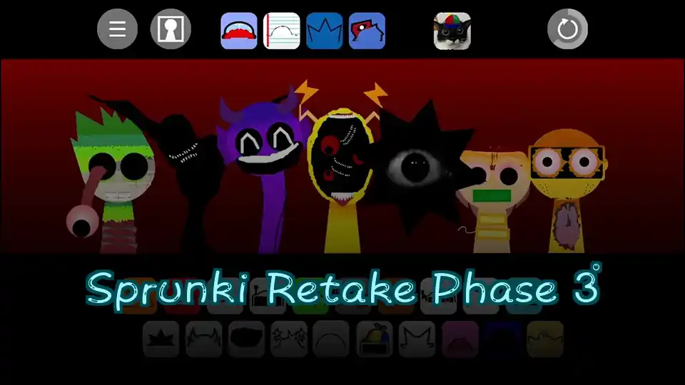 Sprunki Retake Phase 3 Logo