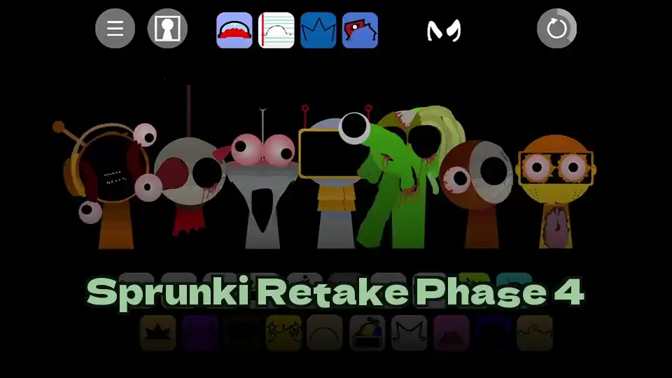 Sprunki Retake Phase 4 Logo
