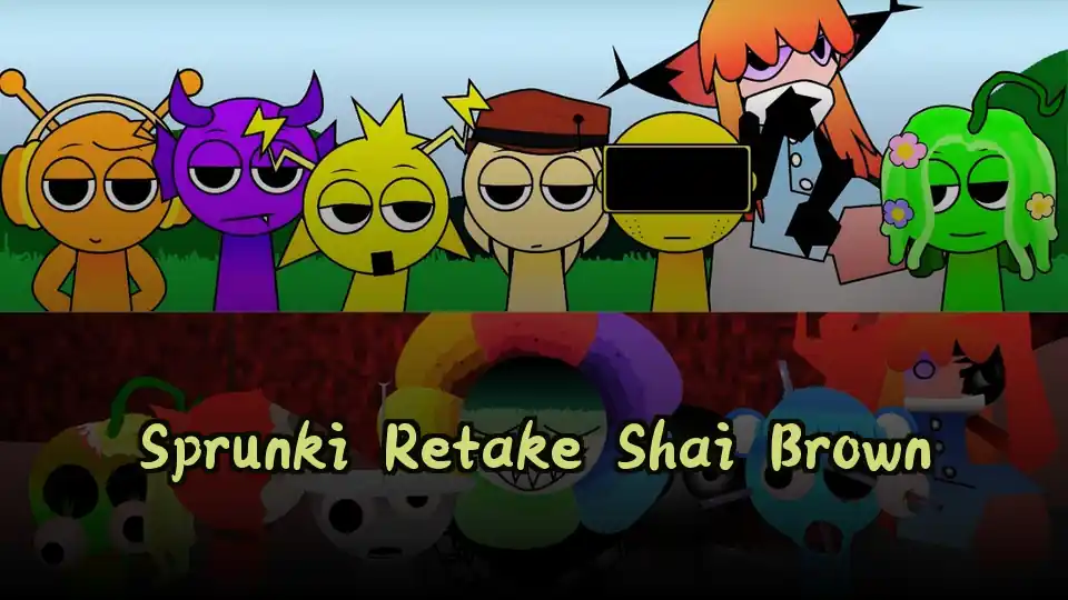 Sprunki Retake Shai Brown Logo