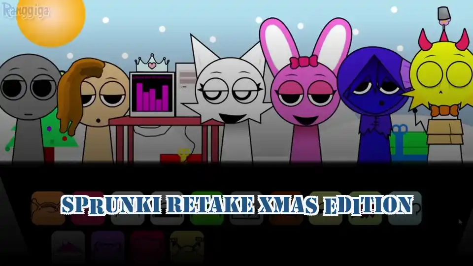 Sprunki Retake Xmas Edition Logo