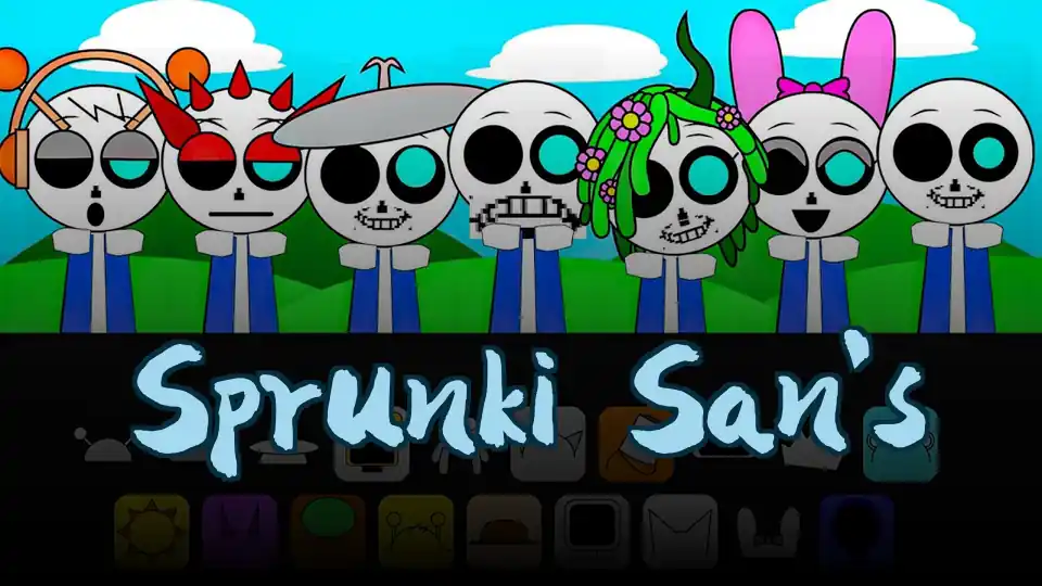 Sprunki San's Logo