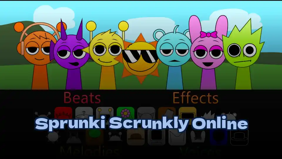 Sprunki Scrunkly Online Logo