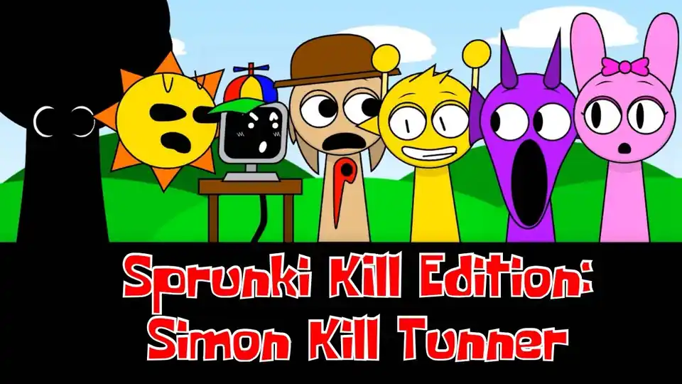 Sprunki Simon Kill Tunner Logo
