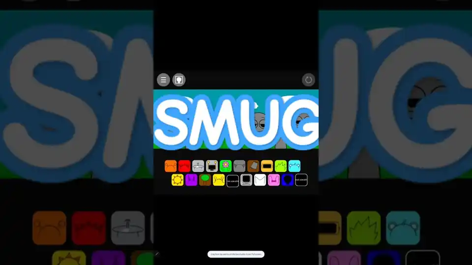 Sprunki Smug Logo