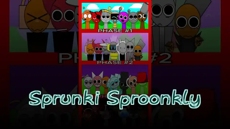 Sprunki Sproonkly Logo