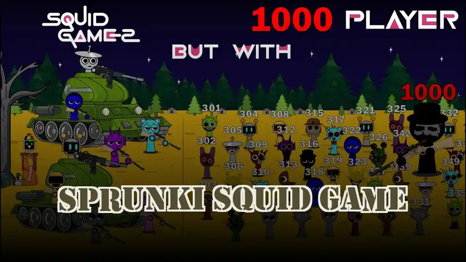 Sprunki Squid Game Logo