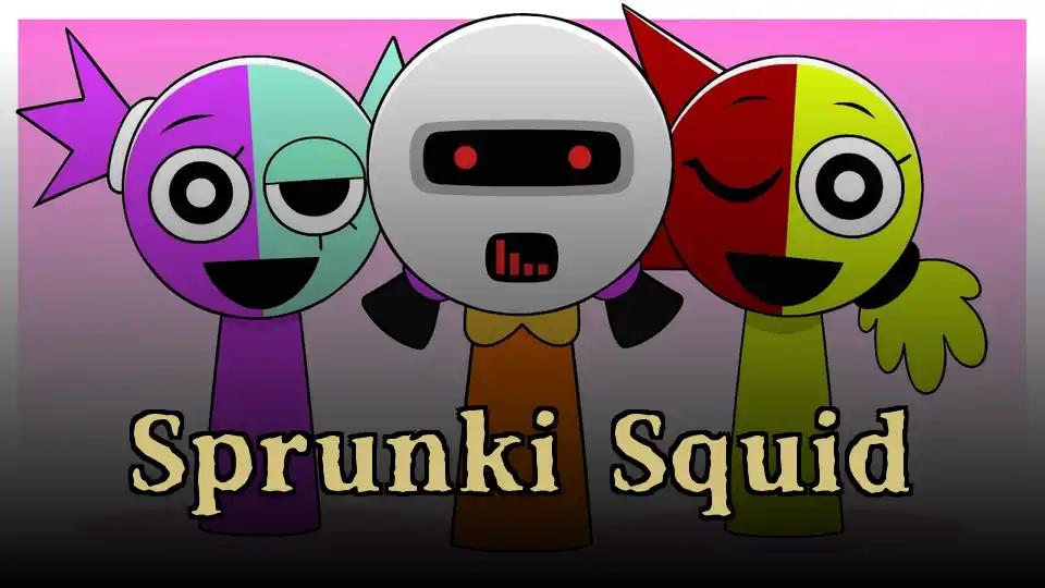 Sprunki Squid Logo