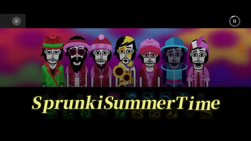 Sprunki Summer Time Logo